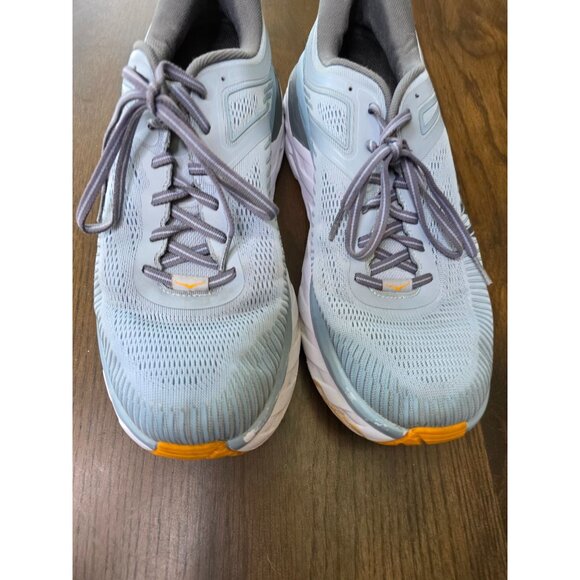 Hoka Mens Trainers Bondi 7 Lace-Up Low-Top Running Sneakers Mesh - Picture 4 of 16